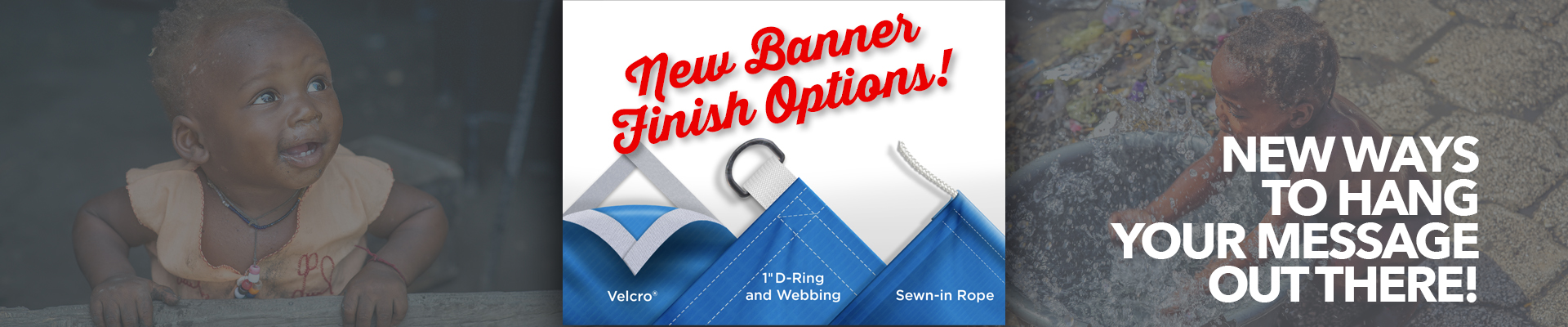 Hanging banner options
